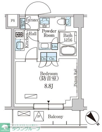 パークアクシス板橋MUSEの物件間取画像